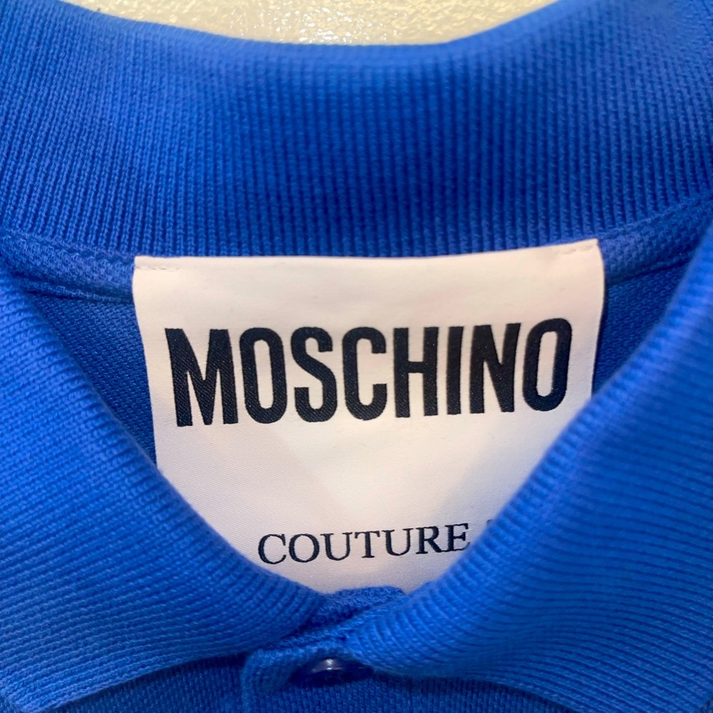 Blue Moschino Pollo Shirt